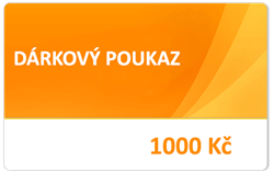 Zobrazit detail Dárkový poukaz 1000 Kč Obrázek z Dárkový poukaz 1000 Kč