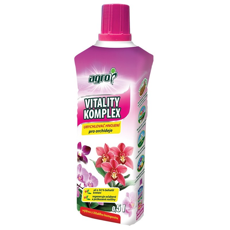 Obrázek z Vitality komplex - listová výživa Orchidea 0,5 l