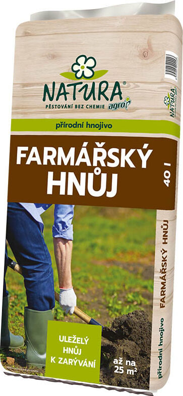 Obrázek z Farmářský hnůj, organické hnojivo 40 l